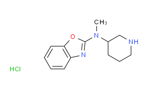 N-methyl-N-(piperidin-3-yl)benzo[d]oxazol-2-amine hydrochloride
