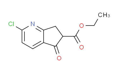 ethyl 2-chloro-5-oxo-6,7-dihydro-5H-cyclopenta[b]pyridine-6-carboxylate