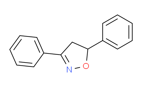 3,5-diphenyl-4,5-dihydro-1,2-oxazole