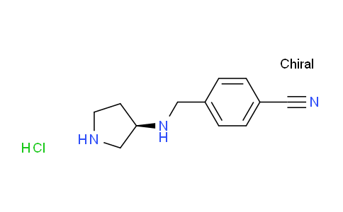 (R)-4-((pyrrolidin-3-ylamino)methyl)benzonitrile hydrochloride