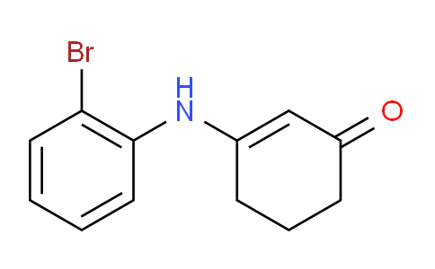 3-((2-bromophenyl)amino)cyclohex-2-en-1-one