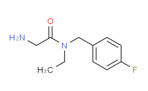 2-amino-N-ethyl-N-(4-fluorobenzyl)acetamide