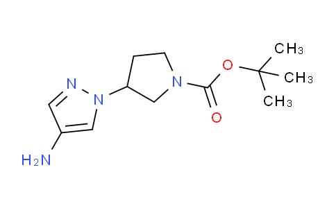 4-Amino-1-(1-boc-pyrrolidin-3-yl)-1H-pyrazole