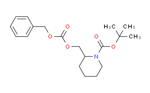 tert-butyl 2-((((benzyloxy)carbonyl)oxy)methyl)piperidine-1-carboxylate