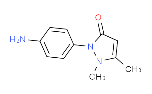 2-(4-aminophenyl)-1,5-dimethylpyrazol-3-one