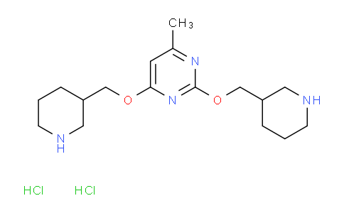 4-甲基-2,6-双(哌啶-3-基甲氧基)嘧啶二盐酸盐