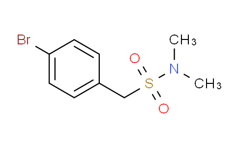 1-(4-bromophenyl)-N,N-dimethylmethanesulfonamide
