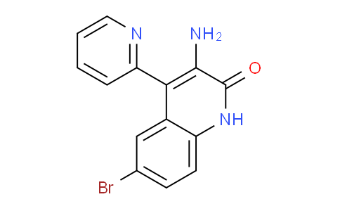 3-AMino-6-broMo-4-(pyridin-2-yl)quinolin-2(1H)-one
