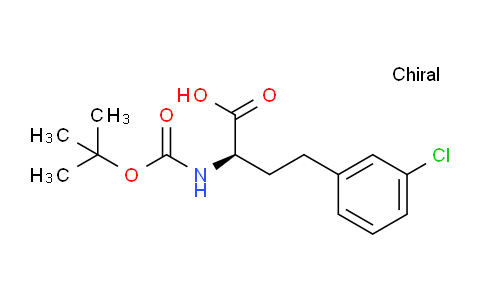 (r)-2-((tert-butoxycarbonyl)amino)-4-(3-chlorophenyl)butanoic acid