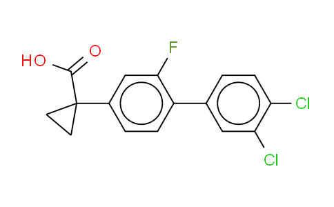 1-[4-(3,4-DICHLOROPHENYL)-3-FLUOROPHENYL]CYCLOPROPANE-1-CARBOXYLIC ACID