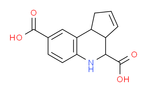 3H-Cyclopenta[c]quinoline-4,8-dicarboxylic acid, 3a,4,5,9b-tetrahydro-
