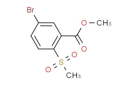 methyl 5-bromo-2-(methylsulfonyl)benzoate