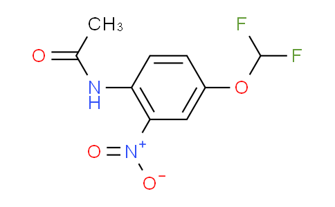 4-二氟甲氧基-2-硝基-乙酰苯胺