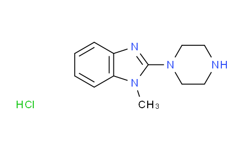 1-methyl-2-(piperazin-1-yl)-1H-benzo[d]imidazole hydrochloride