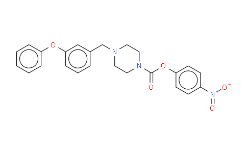 4-硝基苯基4-(3-苯氧基苄基)哌嗪-1-甲酸叔丁酯