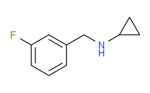 N-[(3-fluorophenyl)methyl]cyclopropanamine