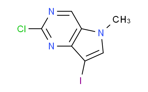2-chloro-7-iodo-5-methyl-5H-pyrrolo[3,2-d]pyrimidine