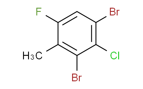 1,3-Dibromo-2-chloro-5-fluoro-4-methylbenzene