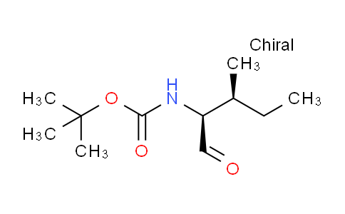 tert-butyl ((2S,3S)-3-methyl-1-oxopentan-2-yl)carbamate