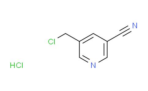 3-PYRIDINECARBONITRILE, 5-(CHLOROMETHYL)-, MONOHYDROCHLORIDE