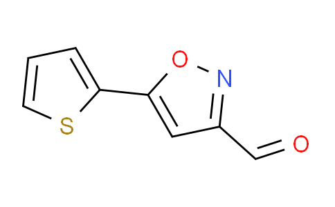 5-(2-Thienyl)-3-isoxazolecarbaldehyde