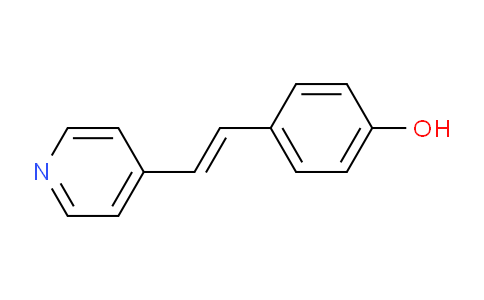 4-[2-(Pyridin-4-yl)ethenyl]phenol