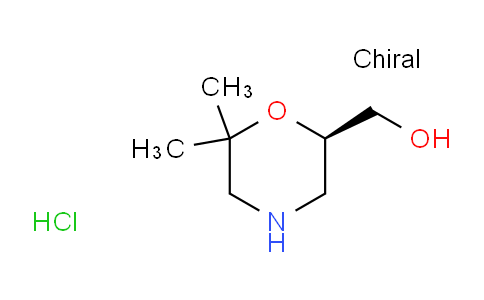(R)-(6,6-Dimethylmorpholin-2-yl)methanol HCl