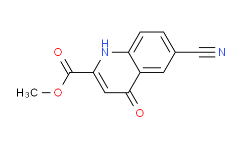 6-Cyano-4-oxo-1,4-dihydro-quinoline-2-carboxylic acid methyl ester