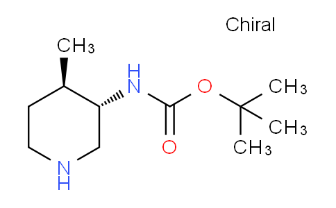 Trans-tert-butyl (4-methylpiperidin-3-yl)carbamate