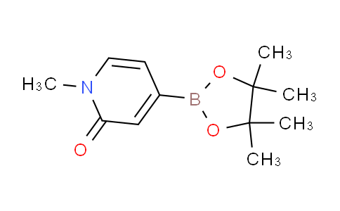 1-Methyl-2-oxo-1,2-dihydropyridin-4-ylboronic acid pinacol ester