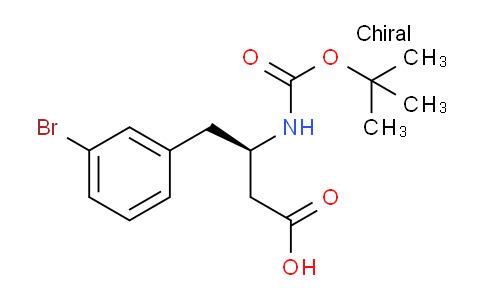 (R)-4-(3-Bromophenyl)-3-((tert-butoxycarbonyl)amino)butanoic acid