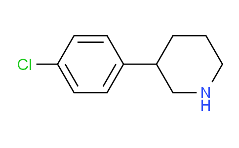 3-(4-氯苯)哌啶
