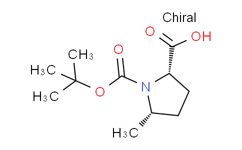 (2S,5S)-1-(tert-Butoxycarbonyl)-5-methylpyrrolidine-2-carboxylic acid