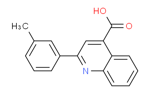 2-(3-Methylphenyl)quinoline-4-carboxylic acid