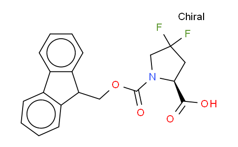 (S)-1-(((9H-芴-9-基)甲氧基)羰基)-4,4-二氟吡咯烷-2-羧酸