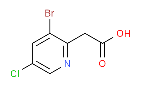(3-Bromo-5-chloropyridin-2-yl)acetic acid