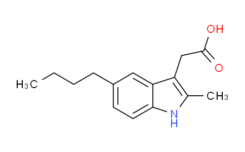 (5-Butyl-2-methyl-1h-indol-3-yl)acetic acid