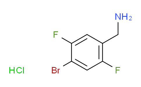 (4-Bromo-2,5-difluorophenyl)methanamine hydrochloride