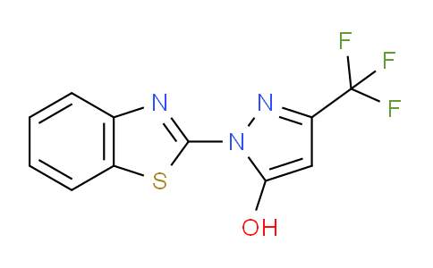 1-(1,3-Benzothiazol-2-yl)-3-(trifluoromethyl)-1h-pyrazol-5-ol