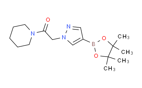 1-(Piperidin-1-yl)-2-(4-(4,4,5,5-tetramethyl-1,3,2-dioxaborolan-2-yl)-1h-pyrazol-1-yl)ethanone