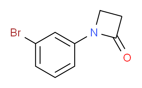 1-(3-BROMOPHENYL)AZETIDIN-2-ONE
