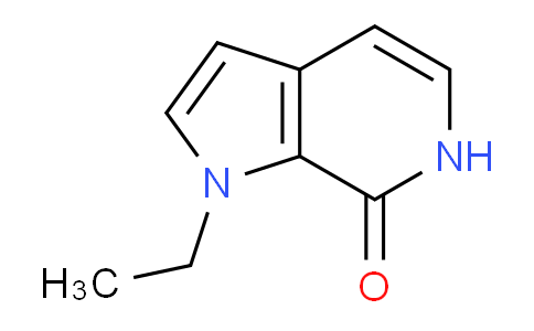 1-乙基-1H,6H,7H-吡咯并[2,3-C]吡啶-7-酮