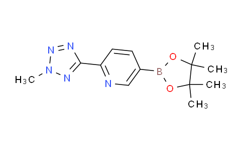 2-(2-Methyl-2h-tetrazol-5-yl)-5-(4,4,5,5-tetramethyl-1,3,2-dioxaborolan-2-yl)pyridine