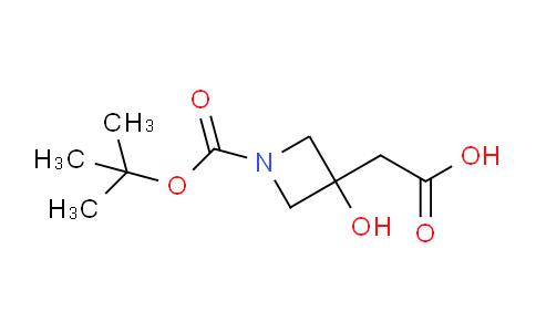 2-(1-(tert-Butoxycarbonyl)-3-hydroxyazetidin-3-yl)acetic acid