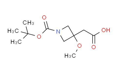 2-(1-(tert-Butoxycarbonyl)-3-methoxyazetidin-3-yl)acetic acid