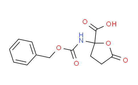 2-(Benzyloxycarbonylamino)-5-oxotetrahydrofuran-2-carboxylic acid