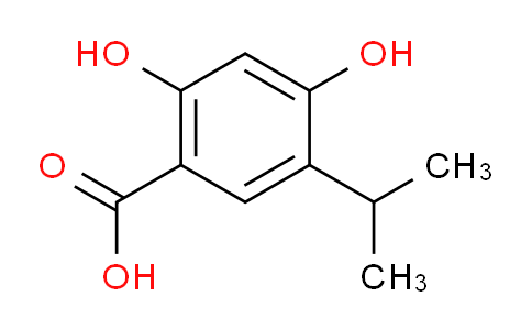 2,4-二羟基-5-异丙基苯甲酸