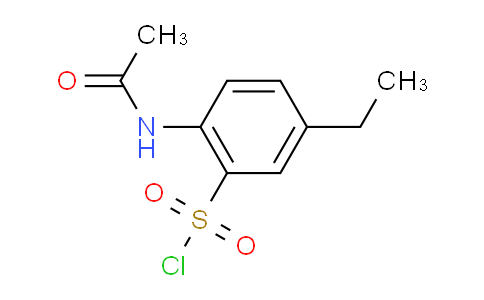 2-acetamido-5-ethylbenzenesulfonyl chloride