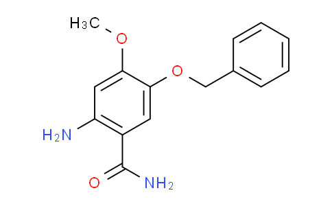 2-氨基-4-甲氧基-5-(苄氧基)苯甲酰胺