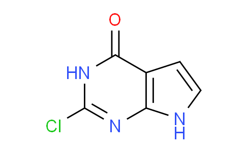 2-氯-3,7-二氢-4H-吡咯并[2,3-D]嘧啶-4-酮